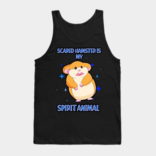 SCARED HAMSTER Tank Top